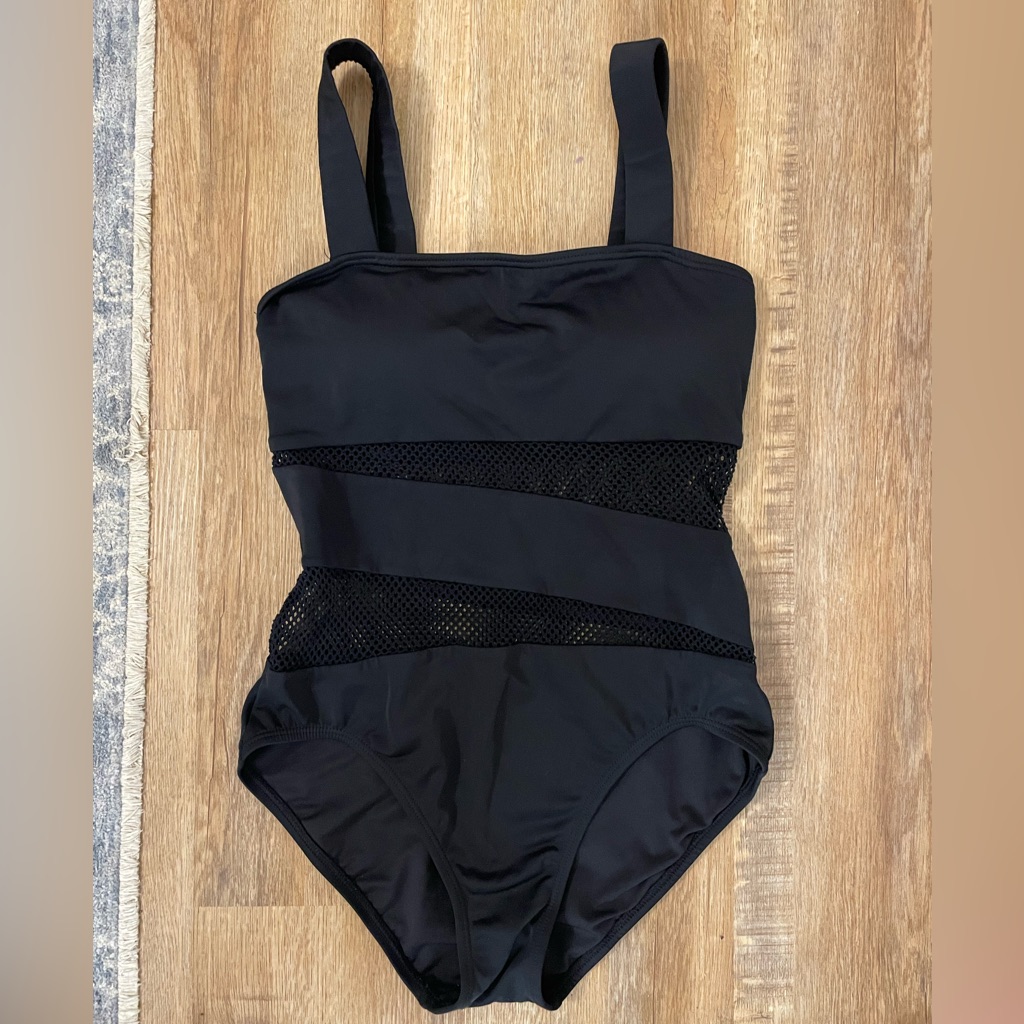 Carmen Marc Valvo Black One Piece